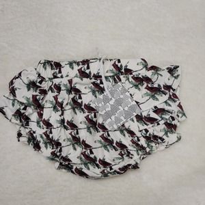 KATE QUINN Little Cardinal Ruffle Bloomer 18-24M